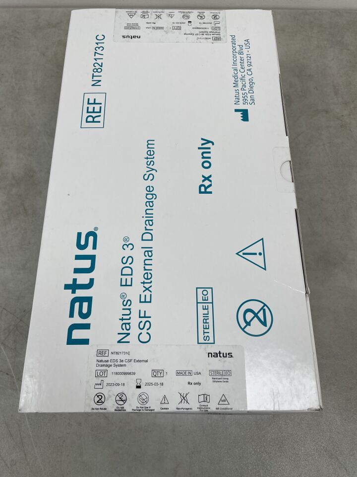 NT821731C - NATUS - EDS 3 CSF External Drainage System, (BX/1) - ( Expiry Date: 2025-03-18 )