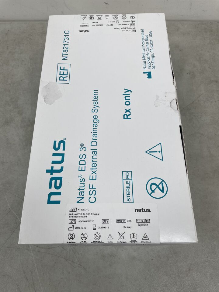 NT821731C - NATUS - EDS 3 CSF External Drainage System, (BX/1) - ( Expiry Date: 2025-06-12 )