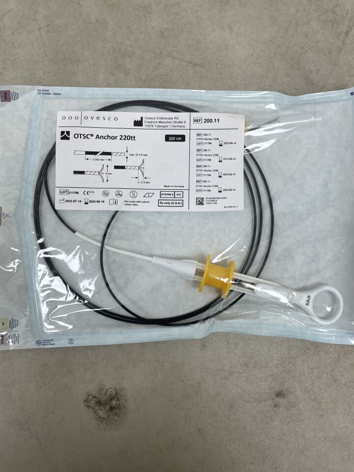 200.11 - OVESCO - OTSC Anchor 220cm, (EA) - ( Expiry Date: 2025-06-14 )