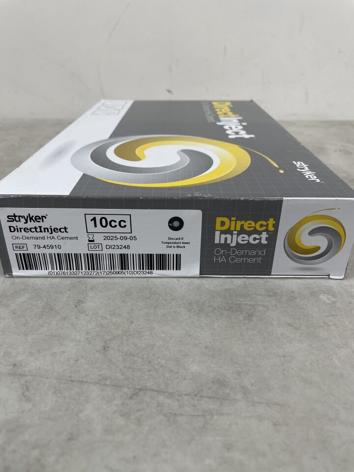79-45910 - STRYKER - DirectInject On-Demand HA Cement, 10cc, (BX/1) - ( Expiry Date: 2025-09-05 )