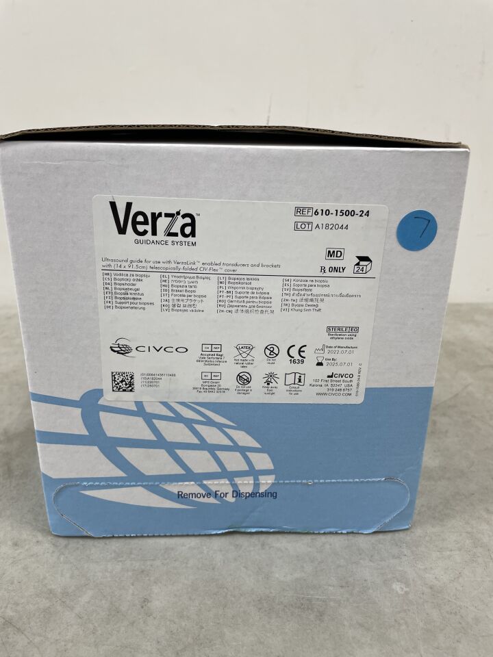 610-1500 - CIVCO MEDICAL - Verza Needle Guide Disposable Replacement Kit, 14 x 91.5cm, (BX/24)