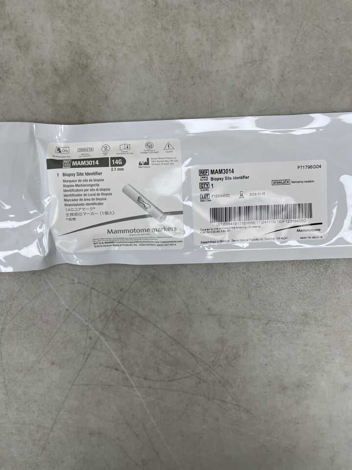 MAM3014 - DEVICOR MEDICAL - MammoMark Elite 14G Biopsy Device & Core Needle, Bowtie, (EA) - ( Expiry Date: 2024-11-15 )