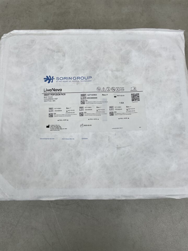 627143903 - LIVANOVA - 智慧灌注包，（EA）-（有效期限至：2027-02-03）