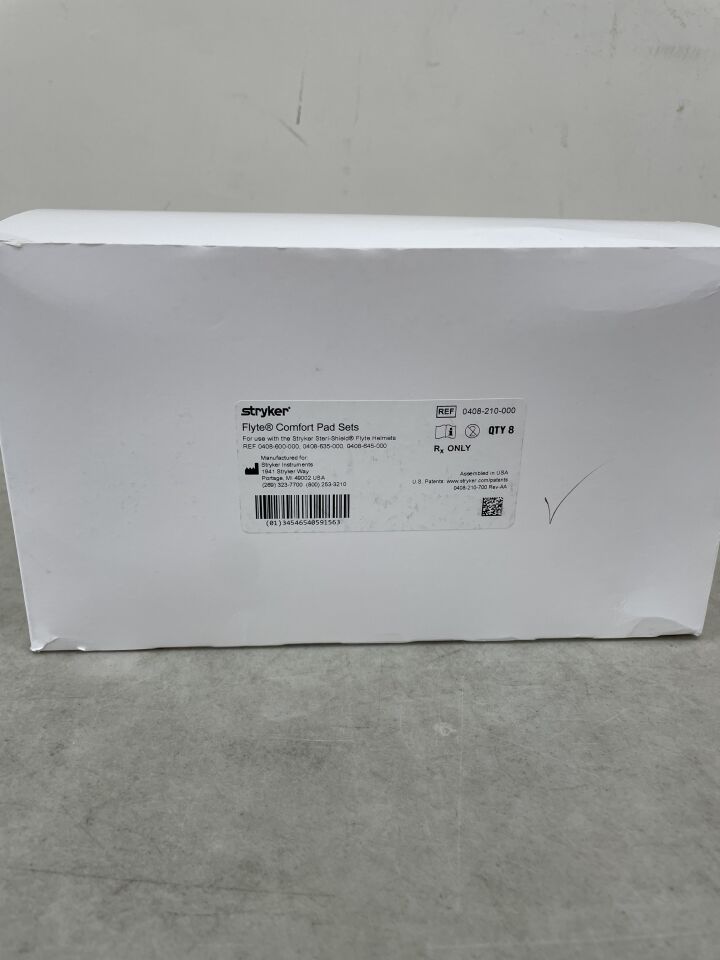 0408-210-000  -  STRYKER  -  Flyte Comfort Pads , ( BX/8 )  -  ( Expiry Date : 2099-12-31 )