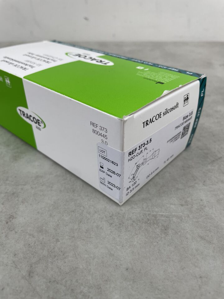 373-3.5 - TRACOE MEDICAL - Silcosoft 兒童氣管切開套管，3.5 號，（盒/1）-（有效期至：2028-07-01）