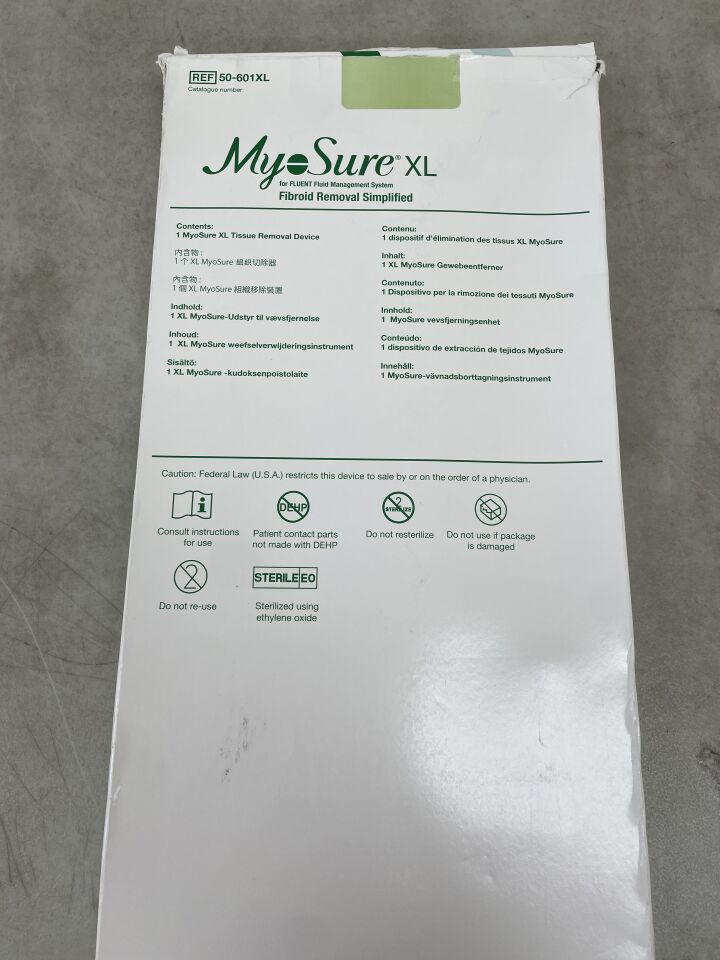 50-601XL - HOLOGIC - MyoSure XL Tissue Removal Device for Fluent, (BX/1) - ( Expiry Date: 2024-10-03 )