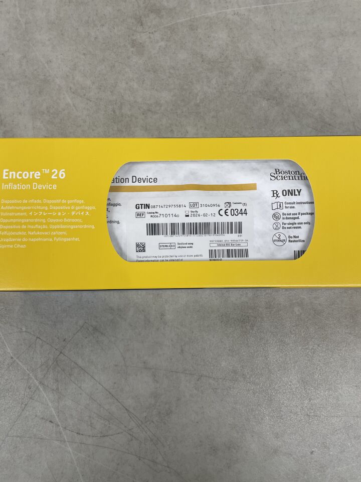 710114 - BOSTON SCIENTIFIC - Dispositivo de inflado Encore 26 (Caja/1) - (Fecha de caducidad: 12/02/2026)
