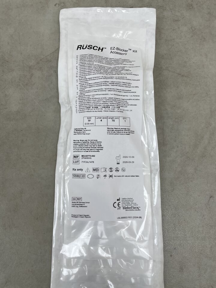 MG-02770-002 - TELEFLEX - Rusch EZ-Blocker Kit 7F x 75cm，（EA）-（有效期限至：2026-09-29）