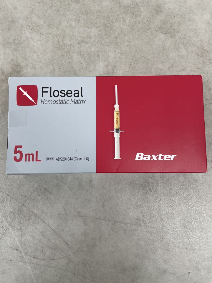 ADS201844 - BAXTER - Floseal Hemostatic Matrix Fast Prep 5ml, (BX/1) - ( Expiry Date: 2024-10-07 )