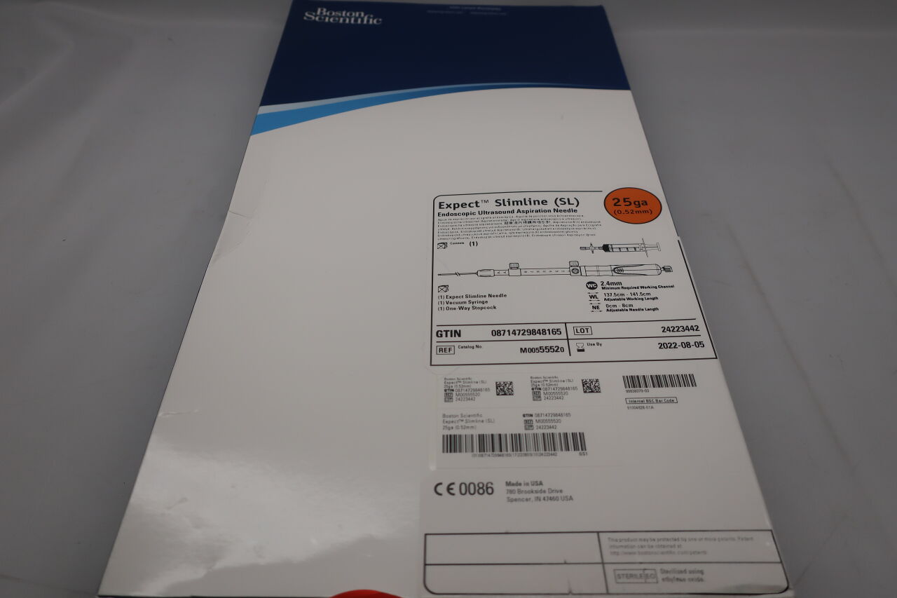 5552 - BOSTON SCIENTIFIC - Expect Slimline (SL) Endoscopic Ultrasound Aspiration Needle - 25Ga, (BX/1) - ( Expiry Date: 2025-04-29 )