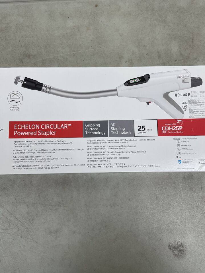 CDH25P - ETHICON - Echelon Circular Powered Stapler with Gripping Surface Technology and 3D Staples, 25 mm Size
, (BX/1) - ( Expiry Date: 2025-08-31 )