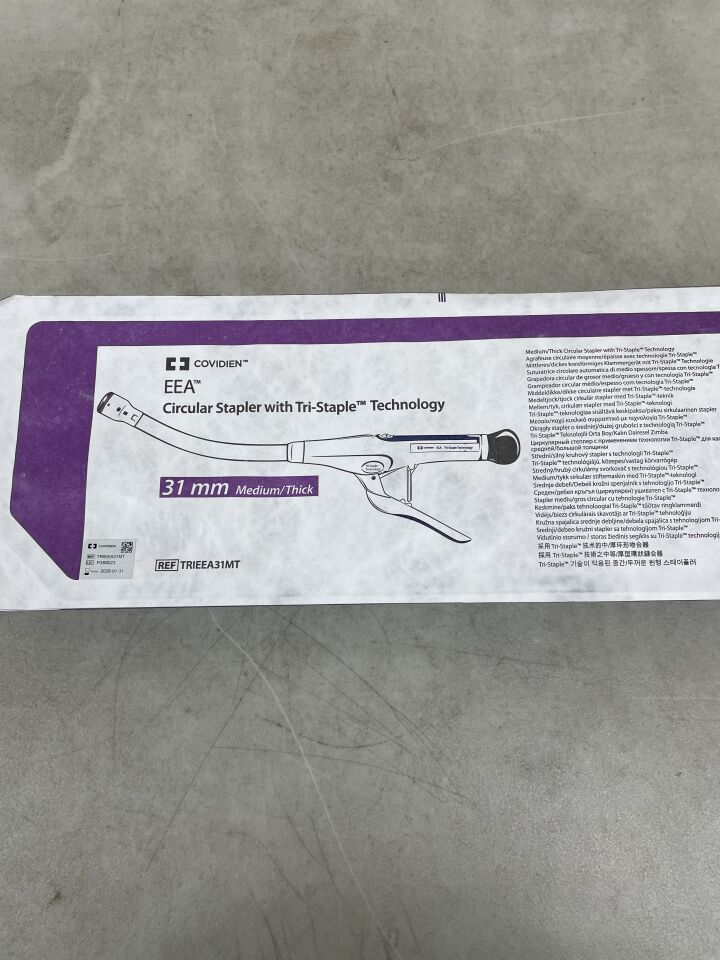 TRIEEA31MT - COVIDIEN - EEA 31mm 圓形縫合器，附三釘，中/厚型，（EA）-（有效期至：2028-01-31）