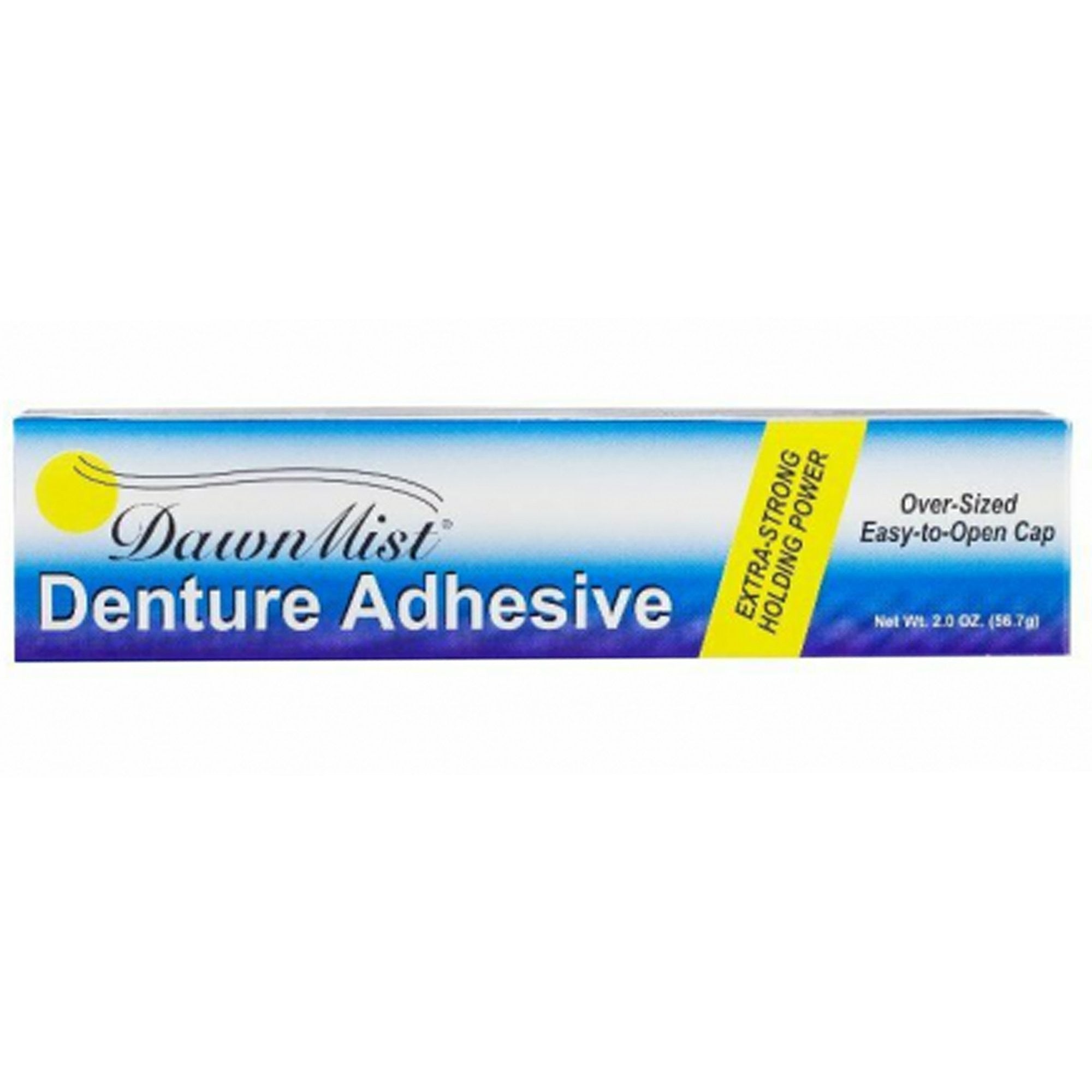 545159 - Dawn - Dawn Mist Denture Adhesive Cream, 2 oz., Tubes, 4 Boxes, Case of 144, (CS)