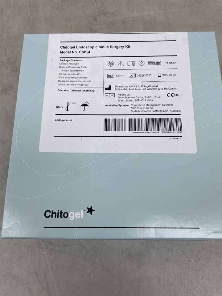 CSK-4 - CHITOGEL - Endoscopic Sinus Surgery Kit, (BX/1) - ( Expiry Date: 2025-06-08 )
