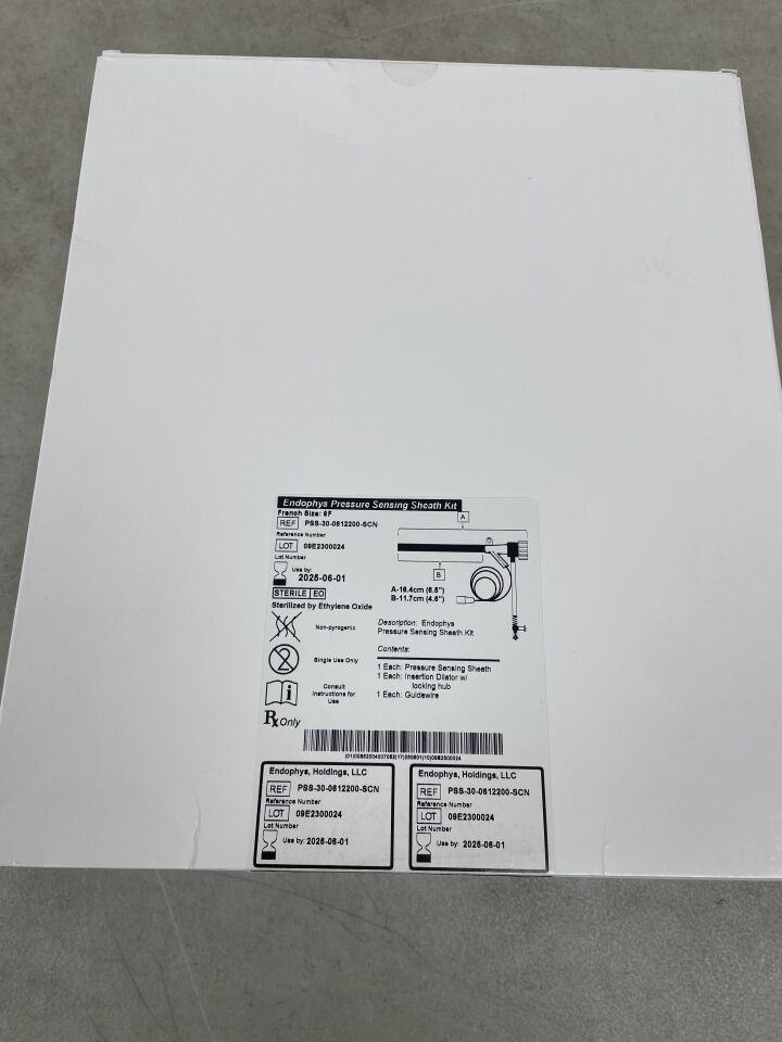 PSS-30-0612200-SCN - ENDOPHYS - Endophys Pressure Sensing Sheath Kit 6F, (BX/1) - ( Expiry Date: 2025-06-01 )