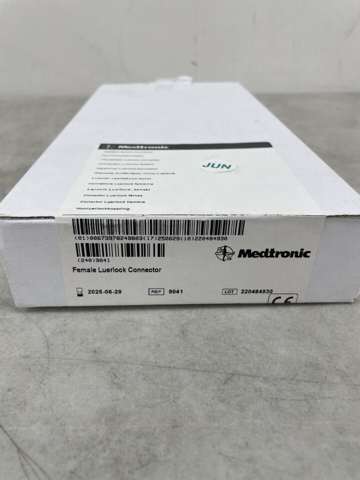 9041 - MEDTRONIC - Female Luerlock Connector, (BX/1) - ( Expiry Date: 2025-06-29 )