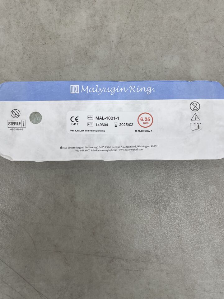 MAL-1001 - MST - Malyugin Ring 2.0, 6.25mm, (EA) - ( Expiry Date: 2025-02-01 )