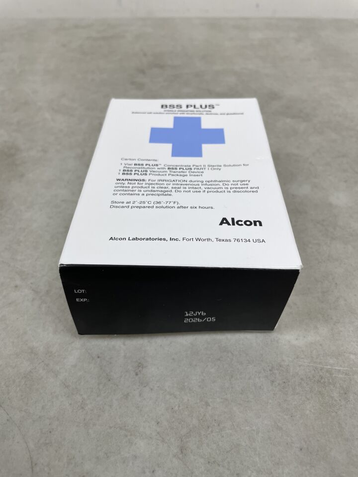 300049013-0521 - ALCON - BSS PLUS Solución de irrigación intraocular, ( ) - ( Fecha de caducidad: 01/05/2026 )