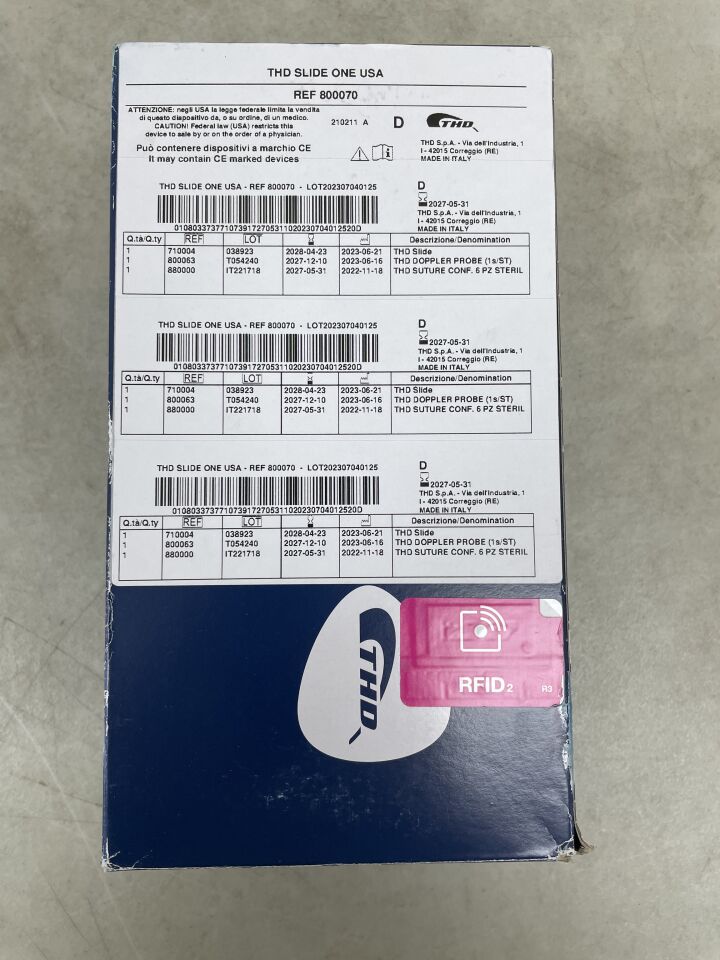 800070  -  THD  -  SLIDE ONE KIT , ( BX/1 )  -  ( Expiry Date : 2027-05-31 )