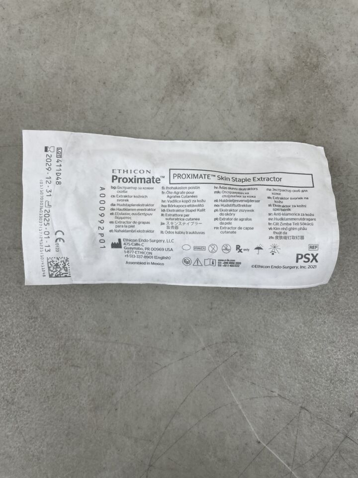 PSX - ETHICON - 近距離皮膚釘拔取器，（EA）-（有效期至：2029-12-31）