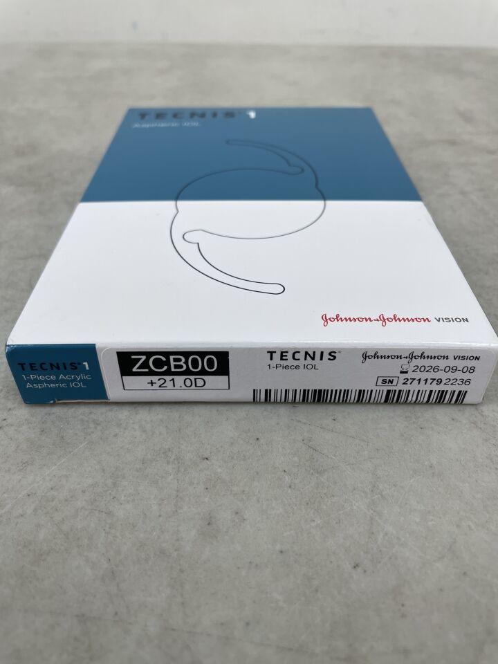 ZCB0000210 - 強生 - tecnis 1 iol，+21.0d，（BX/1）-（效期：2026-09-08）