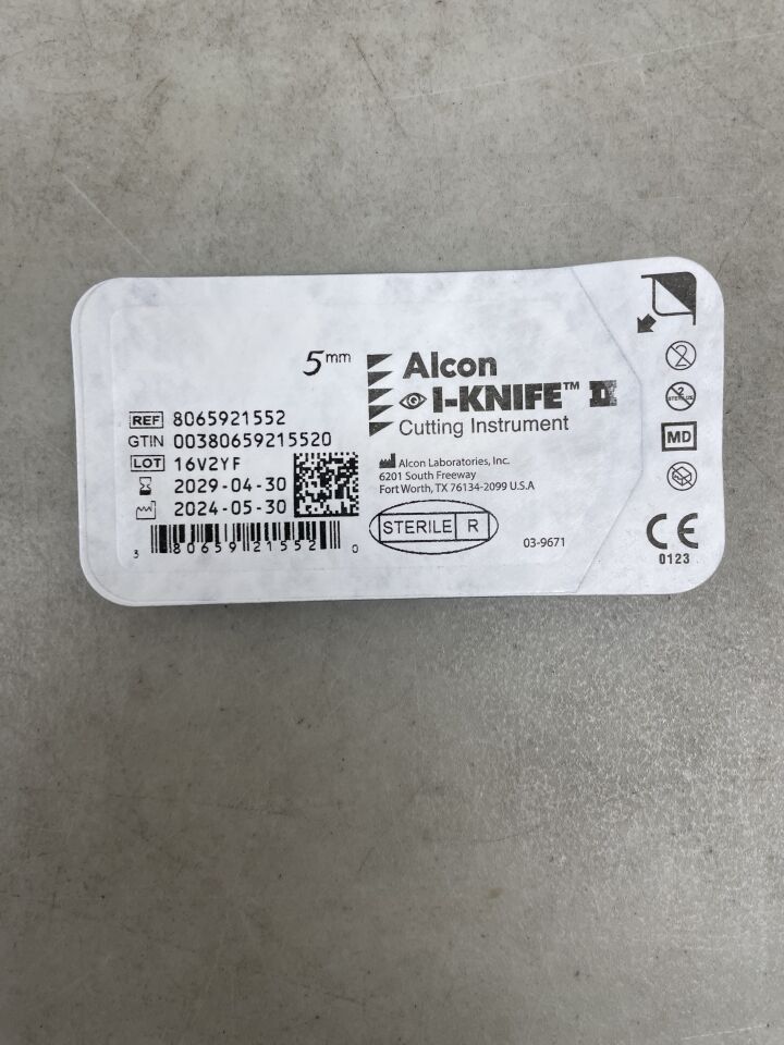 8065921552 - ALCON - I-Knife Cutting Instrument, 5mm, (EA) - ( Expiry Date: 2029-04-30 )