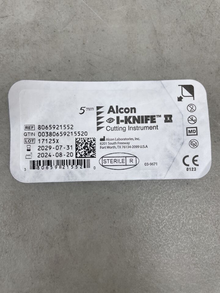 8065921552 - ALCON - I-Knife Cutting Instrument, 5mm, (EA) - ( Expiry Date: 2029-07-31 )