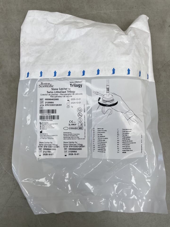 840298  -  BOSTON SCIENTIFIC  -  Stone Catcher for Swiss LithoClast Trilogy , ( EA )  -  ( Expiry Date : 2028-10-01 )