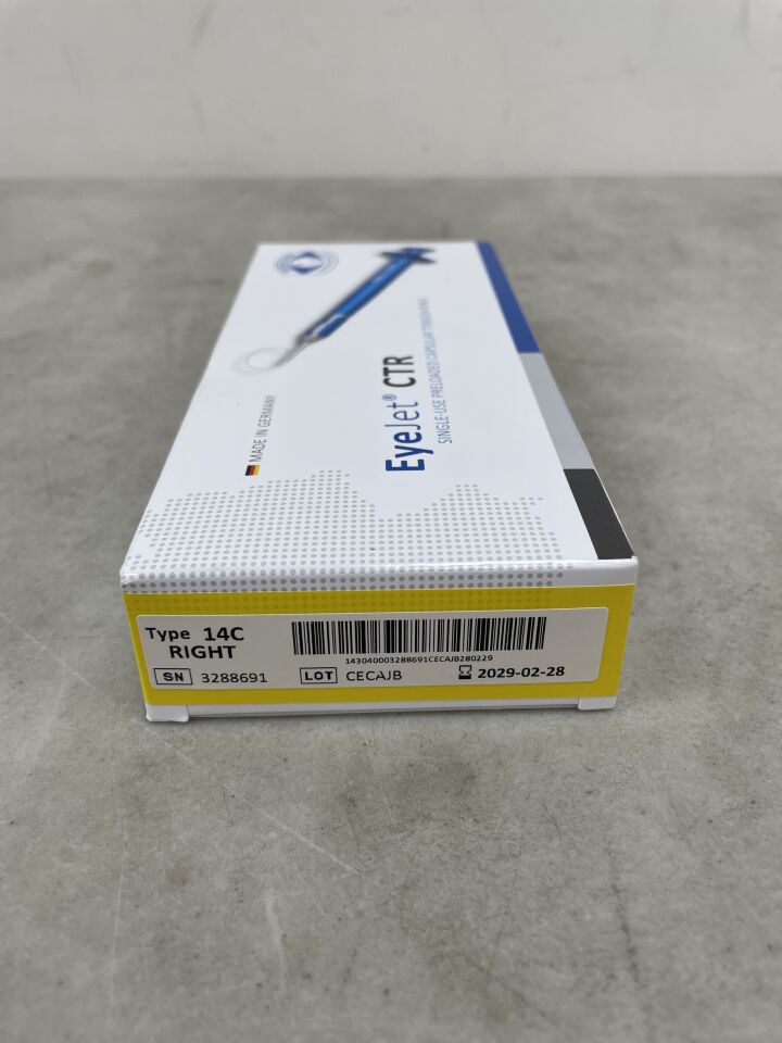 14C RIGHT V.3  -  MORCHER  -  single-use pre-loaded capsular tension ring , ( BX/1 )  -  ( Expiry Date : 2029-02-28 )