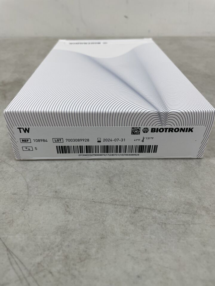 108984 - BIOTRONIK - TW, (BX/5) - ( Expiry Date: 2024-07-31 )