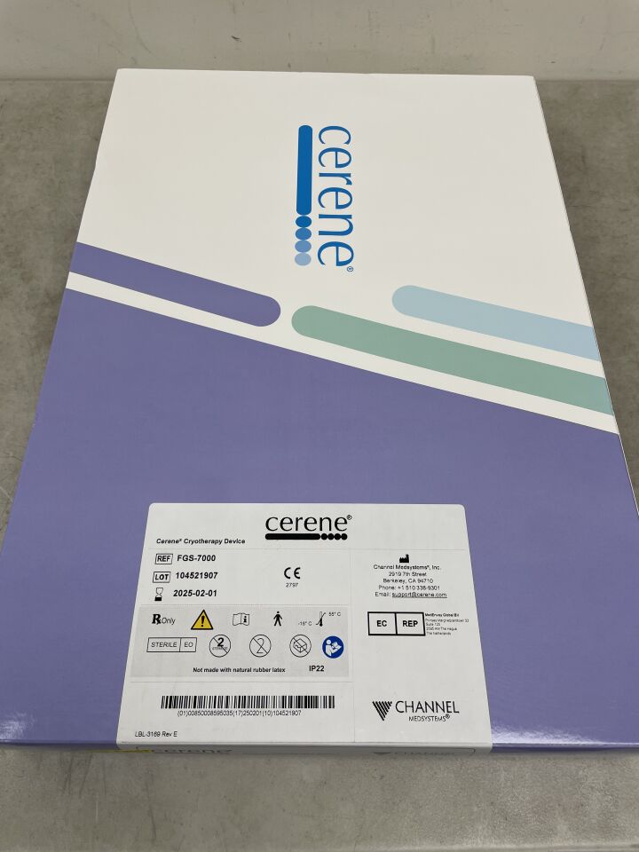 FGS-7000 - CHANNEL MEDSYSTEMS - Cerene Cryotherapy Device, (BX/1) - ( Expiry Date: 2025-06-06 )