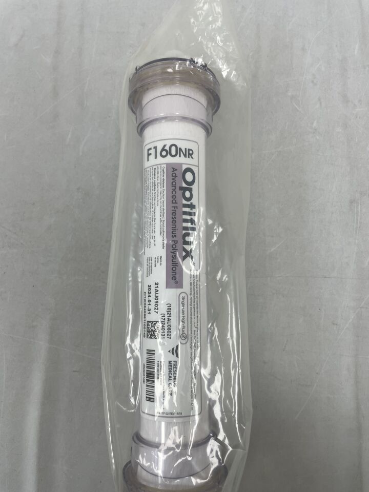 0500316E - FRESENIUS MEDICAL - Optiflux Dialyzer F160NR, (EA) - ( Expiry Date: 2023-03-31 )
