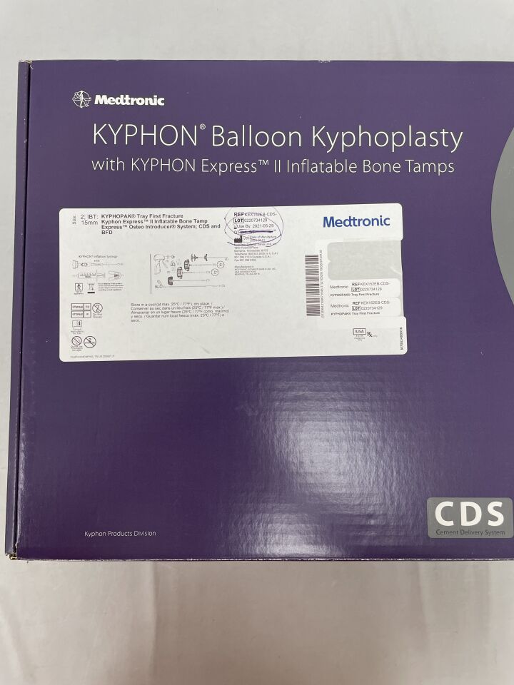 KEX152EB-CDS - MEDTRONIC - Kyphon Express II 15/2 IBT, Osteo Introducer w/CDS & BFD, (BX/1) - ( Expiry Date: 2025-03-27 )