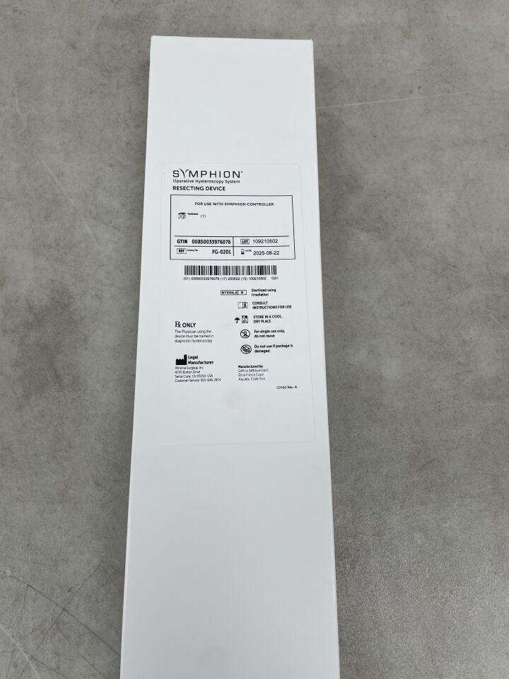 FG-0201 - MINERVA - Symphion Tissue Removal System Resecting Device - 3.6mm, (BX/1) - ( Expiry Date: 2025-08-22 )