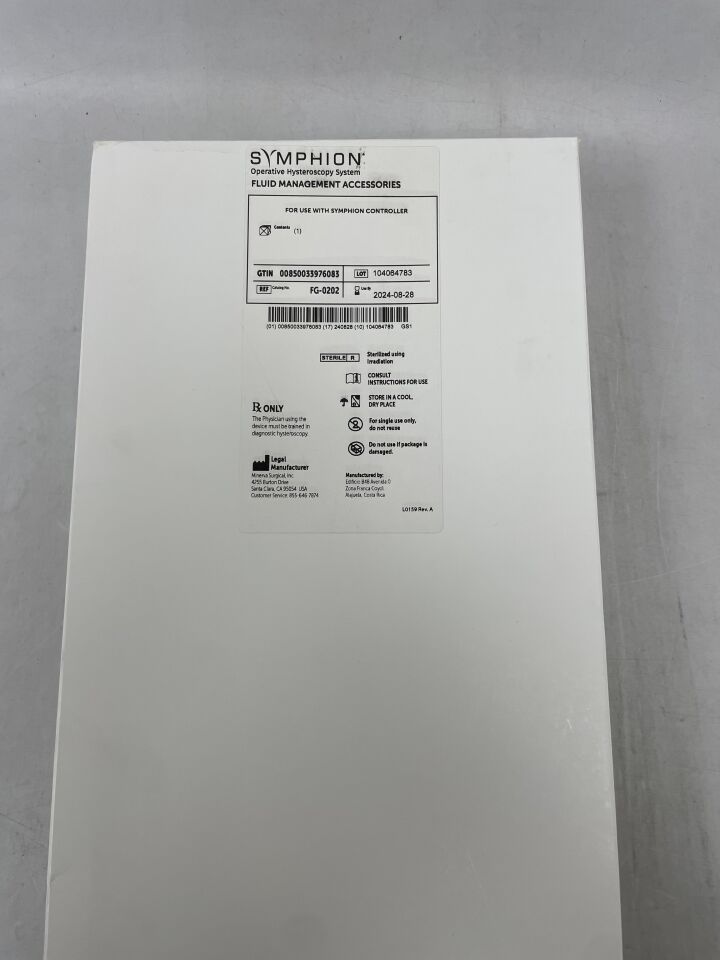 FG-0202 - MINERVA - Symphion FMA - Operative Hysteroscopy System, (BX/1) - ( Expiry Date: 2025-12-10 )