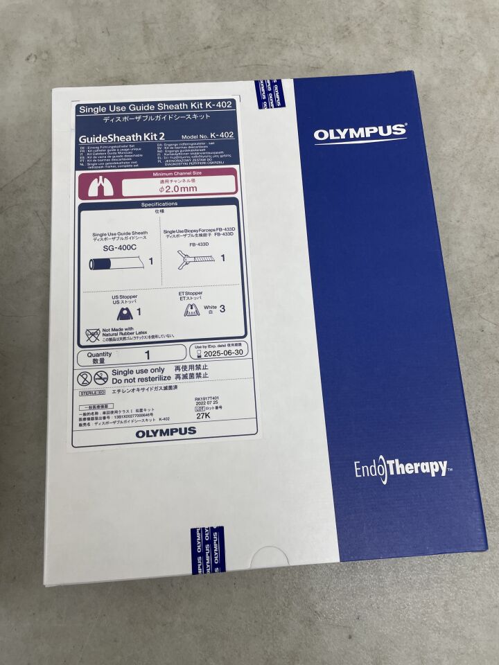 K-402 - OLYMPUS - guide sheath kit 2 - 1.91mm, (BX/1) - ( Expiry Date: 2025-06-30 )