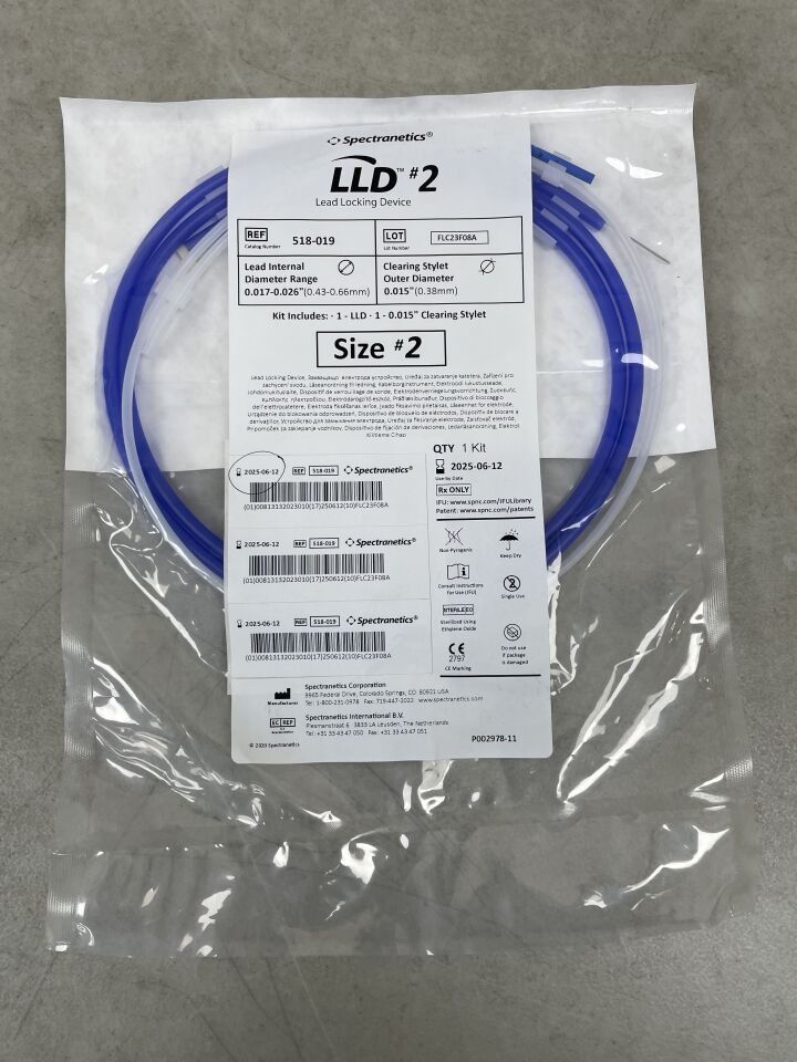 518-019 - SPECTRANETICS - LLD #2 Lead Locking Device, (EA) - ( Expiry Date: 2025-06-12 )