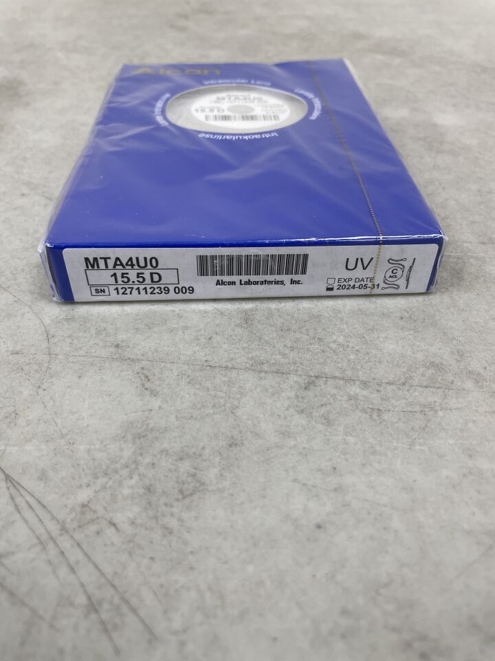 MTA4U0.155 - ALCON - Kelman Multiflex III Intraocular Lens, 15.5D, (BX/1) - ( Expiry Date: 2024-05-31 )