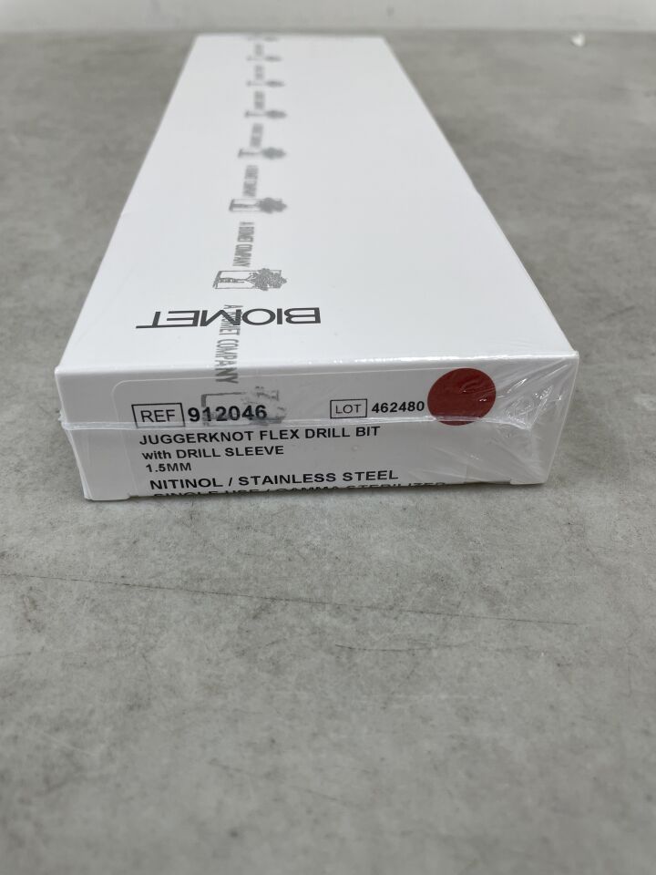 912046 - BIOMET - JuggerKnot Centering Sleeve Kit, 1.5mm, (BX/1) - ( Expiry Date: 2025-04-10 )
