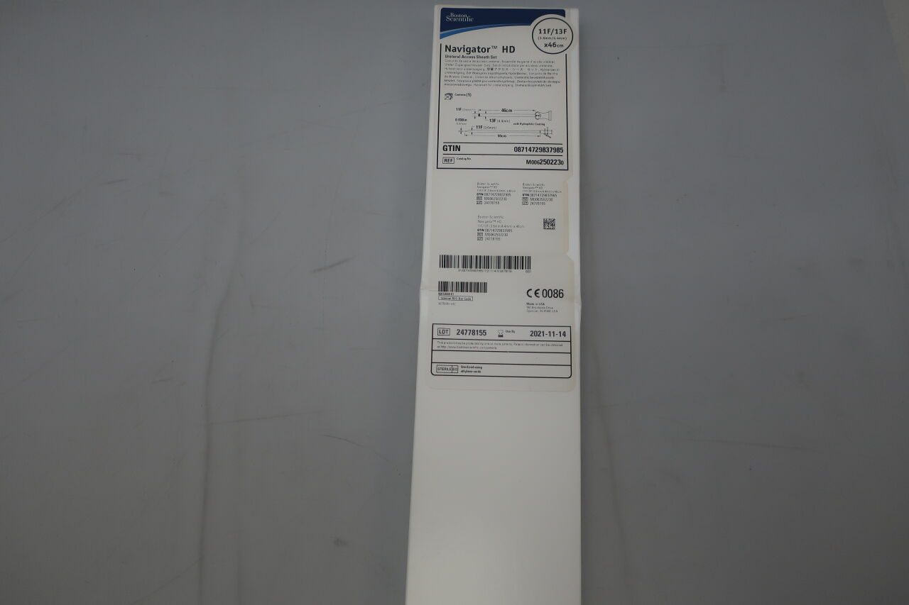 250223 - BOSTON SCIENTIFIC - Navigator HD Ureteral Access Sheath, 11/13F x 46cm, (BX/1) - ( Expiry Date: 2024-12-19 )