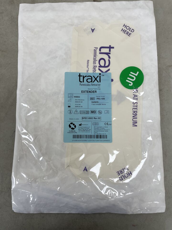 PRS-1050 - CLINICAL INNOVATIONS - Traxi Panniculus Retractor with Retentus Technology Extender, (EA) - ( Expiry Date: 2025-07-25 )