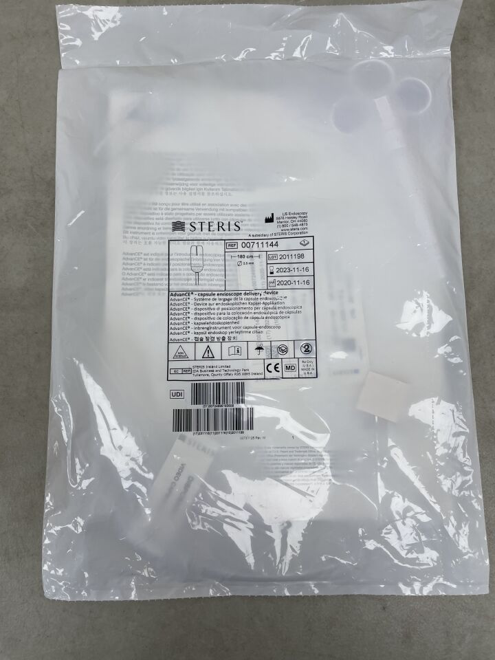 00711144 - STERIS - AdvanCE Capsule Endoscope Delivery Device, () - ( Expiry Date: 2023-11-16 )