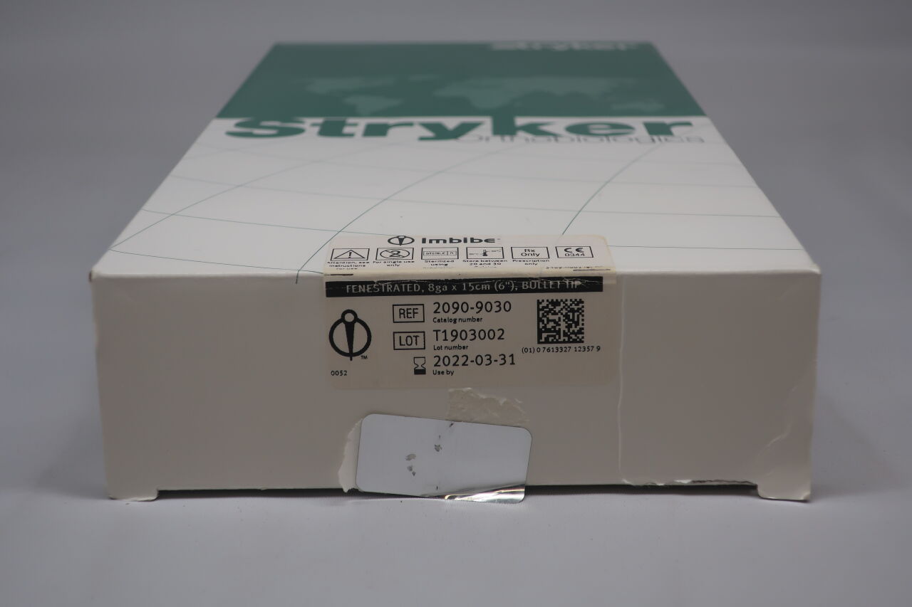 2090-9030 - STRYKER - Imbibe Bone Marrow Aspiration Needle, 8G x 15 cm Length, (BX/1) - ( Expiry Date: 2024-11-30 )