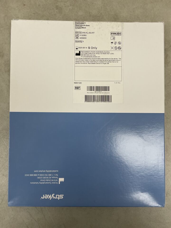 D5S-AL-252-RT-REP - STRYKER - Biosense Webster Electrophysiology Catheter - Deflectable Tip - NON NAV - 2-5-2mm - A-Type/Yellow - 5Fr x 80cm, (BX/1) - ( Expiry Date: 2025-08-14 )