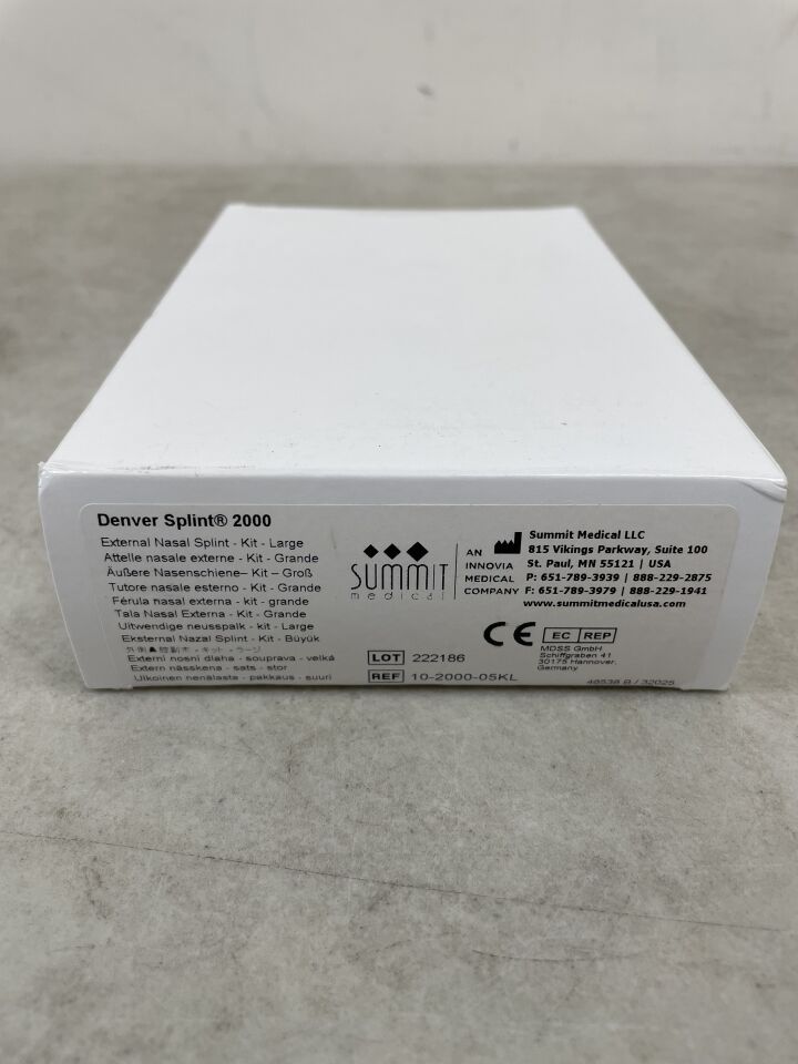 10-2000-05KL - SUMMIT MEDICAL - Shippert Denver Splint Series 2000 Kit (Large), (BX/5) - ( Expiry Date: 2025-05-01 )