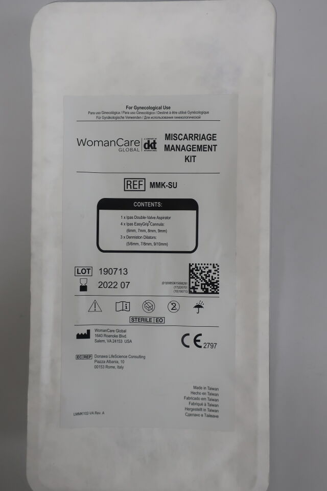 MMK-SU - WOMANCARE - Miscarriage Management Kit, (EA) - ( Expiry Date: 2025-01-01 )