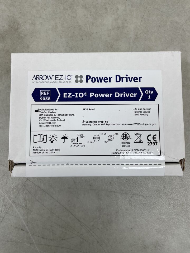 9058 - TELEFLEX - Arrow EZ-IO 骨內鑽孔動力驅動器，（BX/1）-（有效期至：2099-12-31）