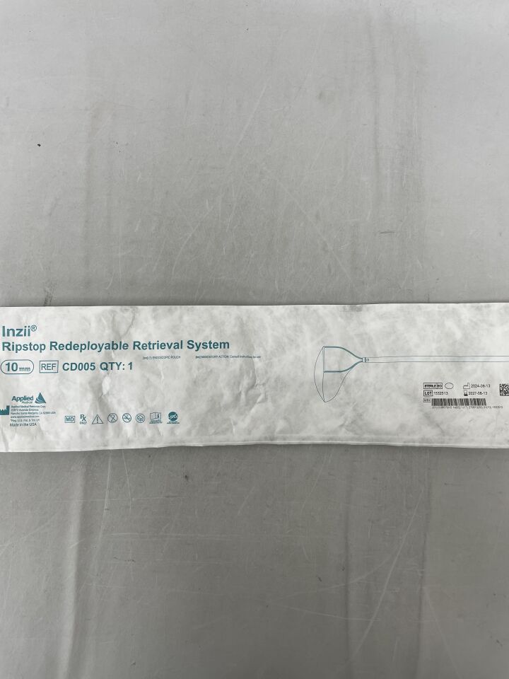 CD005 - RECURSOS MÉDICOS APLICADOS - Sistema de recuperación reutilizable Inzii Ripstop, 10 mm
 , ( ) - ( Fecha de vencimiento : 2027-08-13 )