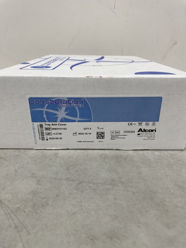 8065751163 - ALCON - Disposable Tray Arm Cover, (BX/6) - ( Expiry Date: 2025-09-30 )