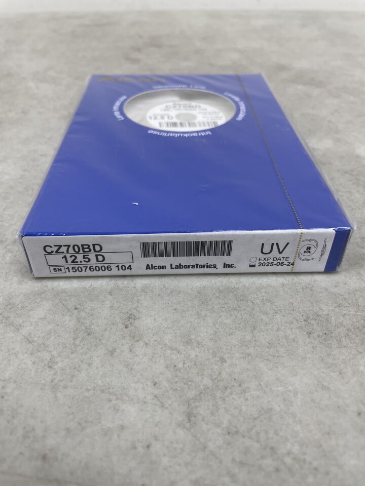 CZ70BD.125 - ALCON - Intraocular Lens, 12.5D, (BX/1) - ( Expiry Date: 2025-06-24 )
